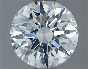Picture of Natural Diamond 0.80 Carats, Round with Excellent Cut, E Color, SI1 Clarity and Certified by IGI