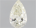 Natural Diamond 0.30 Carats, Pear with  Cut, L Color, VVS2 Clarity and Certified by GIA