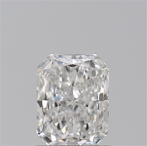 Picture of Natural Diamond 0.71 Carats, Radiant with  Cut, D Color, VVS1 Clarity and Certified by GIA