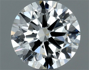 Foto Diamante Natural 0.50 quilates, Redondo , Color H, claridad VVS2 y certificado IGI de