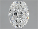 Diamante Natural 0.72 quilates, Ovalado , Color E, claridad VVS1 y certificado GIA