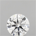 Lab Grown Diamond 1.23 Carats, Round with Ideal Cut, D Color, VS1 Clarity and Certified by IGI