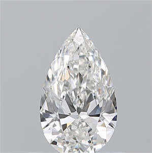 Picture of Natural Diamond 0.50 Carats, Pear with  Cut, F Color, VS2 Clarity and Certified by GIA