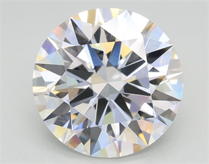 Picture of Lab Grown Diamond 4.02 Carats, Round with Ideal Cut, F Color, VS1 Clarity and Certified by IGI