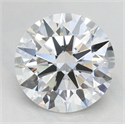 Del inventario de diamantes de laboratorio, 2.08 quilates, Redondo , Color D, claridad IF y certificado IGI