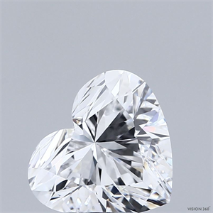 Picture of Natural Diamond 2.16 Carats, Heart with  Cut, D Color, VVS2 Clarity and Certified by GIA