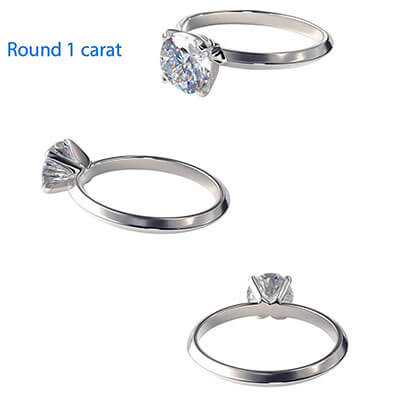 2mm knife edge engagement ring, comfort fit