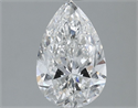 Natural Diamond 1.50 Carats, Pear with  Cut, E Color, SI1 Clarity and Certified by IGI