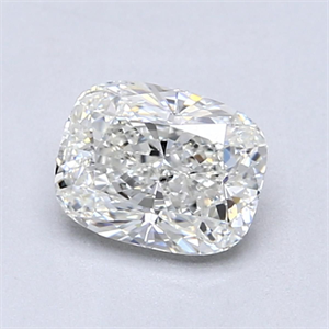 Picture of Natural Diamond 1.00 Carats, Cushion with  Cut, I Color, SI1 Clarity and Certified by GIA
