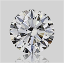 Natural Diamond 1.71 Carats, Round with Excellent Cut, F Color, VVS1 Clarity and Certified by GIA
