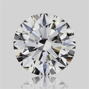 Picture of Natural Diamond 1.71 Carats, Round with Excellent Cut, F Color, VVS1 Clarity and Certified by GIA