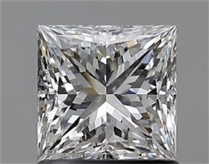 Foto Diamante Natural 1.00 quilates, Princesa , Color E, claridad VS1 y certificado GIA de