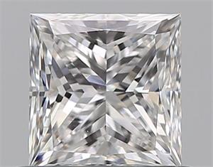 Picture of Natural Diamond 0.71 Carats, Princess with  Cut, D Color, VS1 Clarity and Certified by GIA