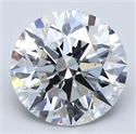 Diamante Natural 2.53 quilates, Redondo , Color E, claridad SI1 y certificado GIA