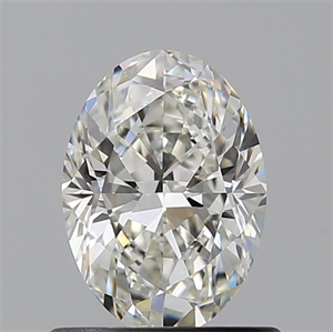 Foto Diamante Natural 0.70 quilates, Ovalado , Color H, claridad VVS2 y certificado GIA de