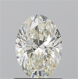 Picture of Natural Diamond 1.01 Carats, Oval with  Cut, J Color, VVS2 Clarity and Certified by GIA