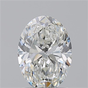 Picture of Natural Diamond 1.21 Carats, Oval with  Cut, H Color, IF Clarity and Certified by GIA