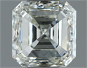 Natural Diamond 1.00 Carats, Asscher with  Cut, I Color, VS1 Clarity and Certified by IGI