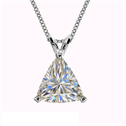 Picture of Triangle Diamonds, solitaire pendant-Settings.