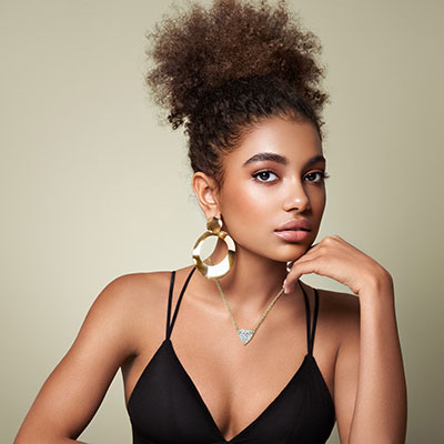 Pendant forTriangle Diamond