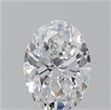 Natural Diamond 1.20 Carats, Oval with  Cut, E Color, VS1 Clarity and Certified by GIA