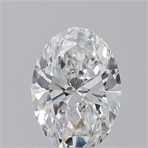 Picture of Natural Diamond 1.20 Carats, Oval with  Cut, E Color, VS1 Clarity and Certified by GIA