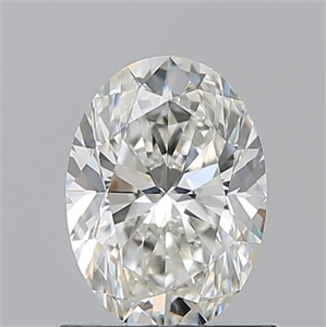 Picture of Natural Diamond 1.01 Carats, Oval with  Cut, I Color, VS2 Clarity and Certified by GIA