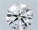 Natural Diamond 0.81 Carats, Round with Excellent Cut, I Color, VS1 Clarity and Certified by GIA