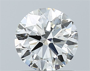 Picture of Natural Diamond 0.81 Carats, Round with Excellent Cut, I Color, VS1 Clarity and Certified by GIA