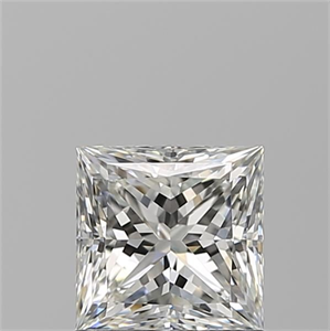 Picture of Natural Diamond 1.02 Carats, Princess with  Cut, H Color, VVS1 Clarity and Certified by GIA