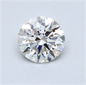 Natural Diamond 0.72 Carats, Round with Excellent Cut, J Color, VS1 Clarity and Certified by GIA