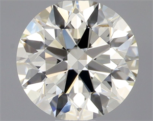 Picture of Natural Diamond 0.71 Carats, Round with Excellent Cut, K Color, VVS1 Clarity and Certified by GIA