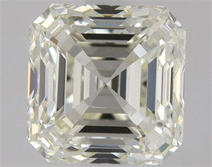Foto Diamante Natural 1.30 quilates, Asscher , Color M, claridad VVS1 y certificado GIA de