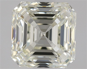 Picture of Natural Diamond 1.30 Carats, Asscher with  Cut, M Color, VVS1 Clarity and Certified by GIA