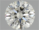 Natural Diamond 2.02 Carats, Round with Excellent Cut, L Color, VS2 Clarity and Certified by GIA
