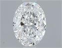 Diamante Natural 0.50 quilates, Ovalado , Color D, claridad VVS2 y certificado GIA