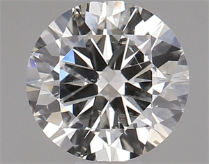 Picture of Natural Diamond 0.50 Carats, Round with Very Good Cut, H Color, SI2 Clarity and Certified by IGI