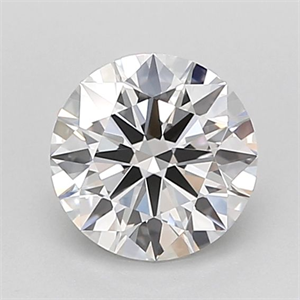 Picture of Lab Grown Diamond 1.02 Carats, Round with Ideal Cut, E Color, VVS2 Clarity and Certified by IGI