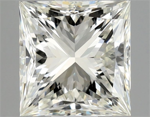 Picture of Natural Diamond 0.90 Carats, Princess with  Cut, K Color, VVS1 Clarity and Certified by GIA