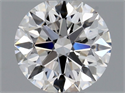 Diamante Natural 0.40 quilates, Redondo , Color E, claridad VS1 y certificado GIA