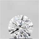 Del inventario de diamantes de laboratorio, 1.02 quilates, Redondo , Color D, claridad VVS2 y certificado IGI