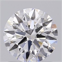 Del inventario de diamantes de laboratorio, 0.85 quilates, Redondo , Color D, claridad VVS1 y certificado IGI