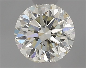 Picture of Natural Diamond 0.40 Carats, Round with Very Good Cut, I Color, SI1 Clarity and Certified by IGI