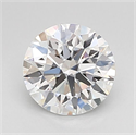 Lab Grown Diamond 1.01 Carats, Round with Ideal Cut, D Color, VVS1 Clarity and Certified by IGI