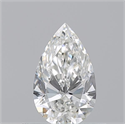 Natural Diamond 0.52 Carats, Pear with  Cut, G Color, VS1 Clarity and Certified by GIA