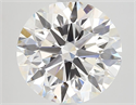 Natural Diamond 4.01 Carats, Round with Excellent Cut, F Color, VS1 Clarity and Certified by GIA