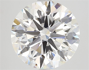 Picture of Natural Diamond 4.01 Carats, Round with Excellent Cut, F Color, VS1 Clarity and Certified by GIA