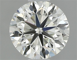 Picture of Natural Diamond 0.70 Carats, Round with Very Good Cut, J Color, VVS1 Clarity and Certified by GIA
