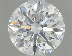 Foto Diamante Natural 0.60 quilates, Redondo , Color D, claridad IF y certificado GIA de