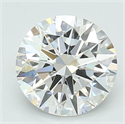 Lab Grown Diamond 1.41 Carats, Round with Ideal Cut, D Color, VS1 Clarity and Certified by IGI